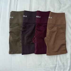 AUROLA Workout Shorts for Women Seamless Scrunch Shorts